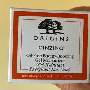 NEW Origins Ginzing: Oil-Free Energy-Boosting Gel Moisturizer 1.7 oz